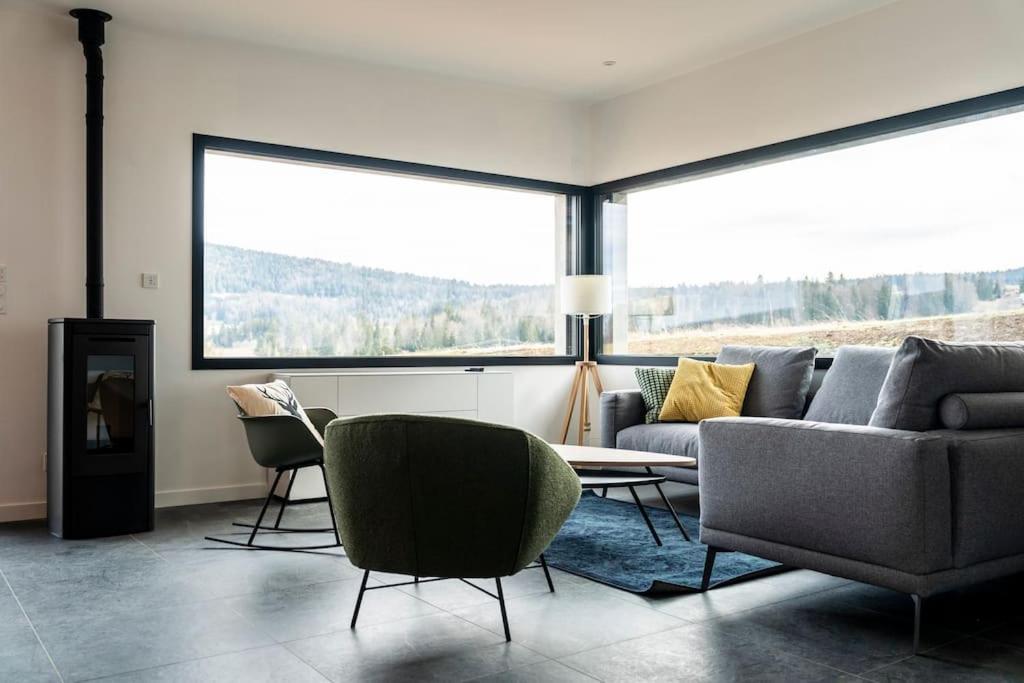הוילה לה רוס Les Terrasses Du Noirmont 1 מראה חיצוני תמונה